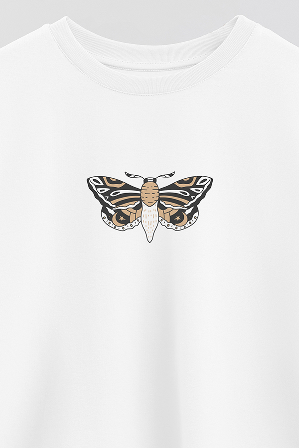 REMERA CROP ESTAMPADA BUTTERFLY 5