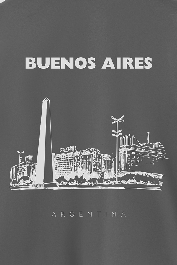 REMERA OVER ESTAMPADA ARG OBELISCO