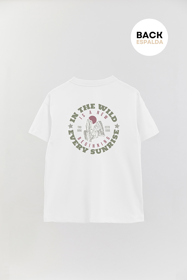 REMERA OVER ESTAMPADA SUNRISE
