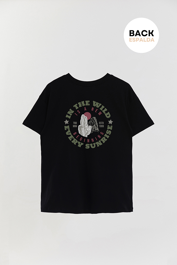 REMERA OVER ESTAMPADA SUNRISE