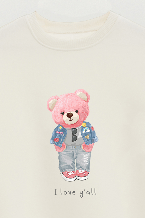 BUZO TEDDY I LOVE YOU ALL