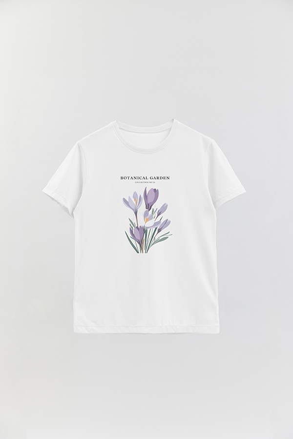 REMERA BASICA ESTAMPADA GARDEN 24