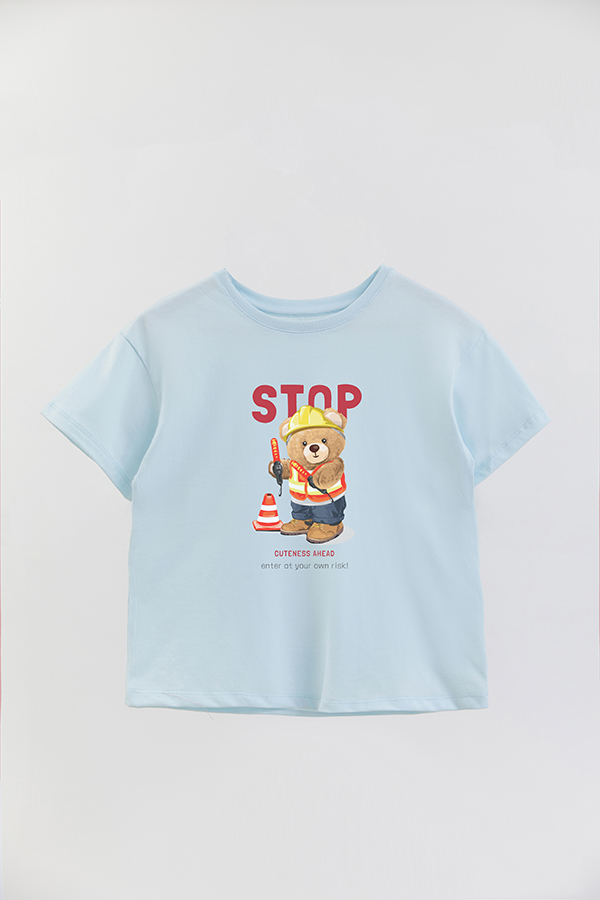 REMERA GB OVERSIZE TEDDY STOP
