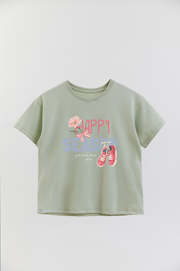 REMERA GIRL OVER HAPPY SEASON