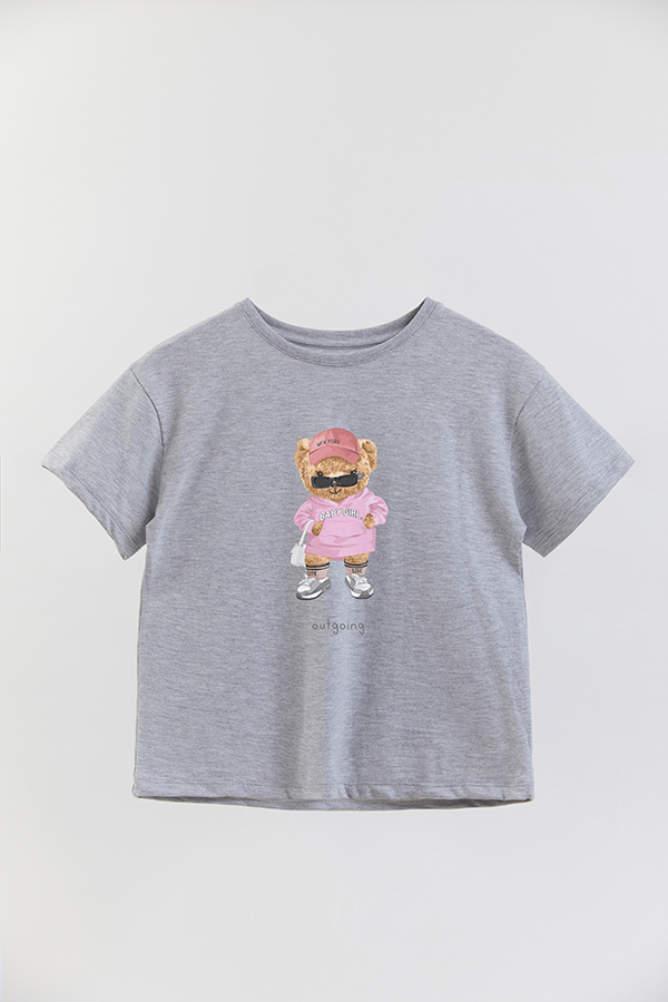 REMERA GB OVERSIZE TEDDY BABY GIRL