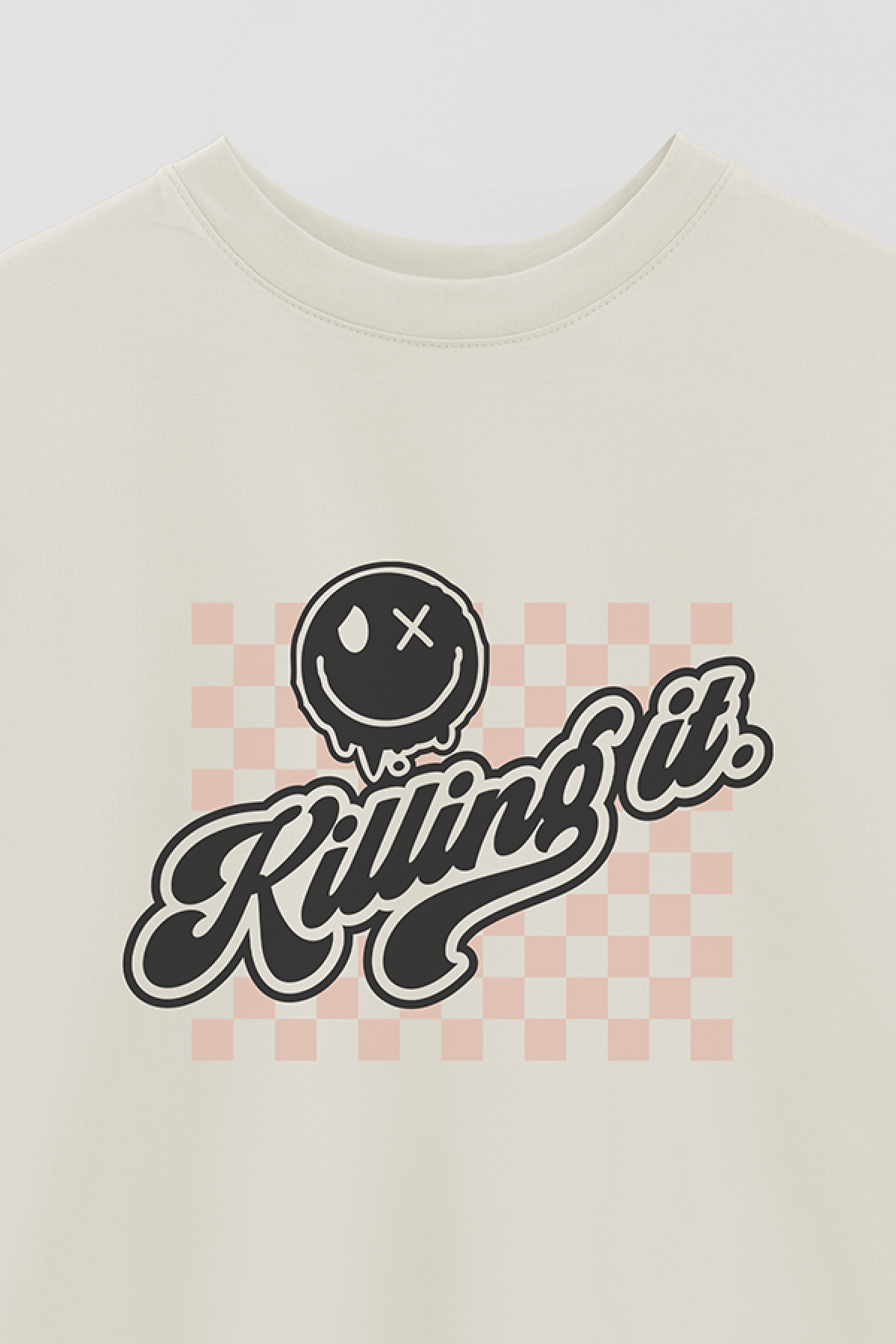 REMERA OVER ESTAMPADA LV5 KILLING IT
