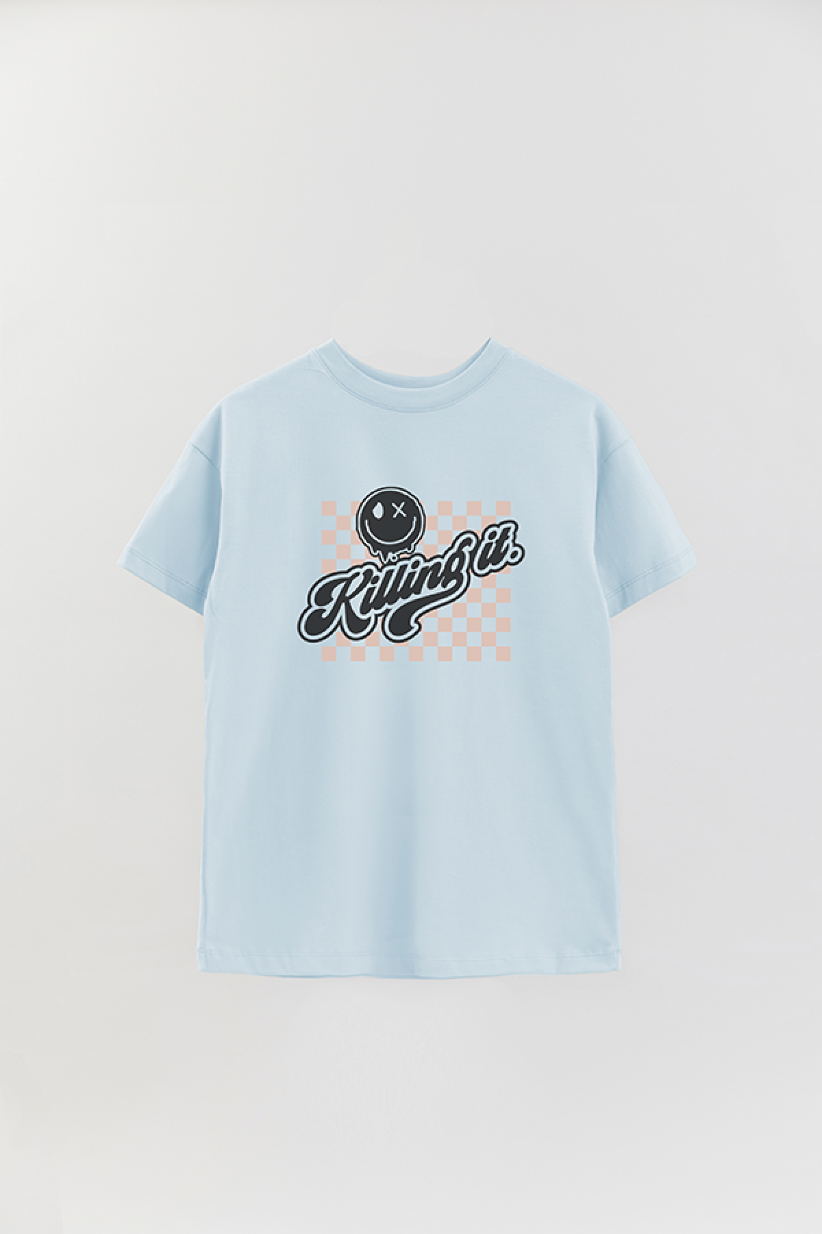 REMERA OVER ESTAMPADA LV5 KILLING IT