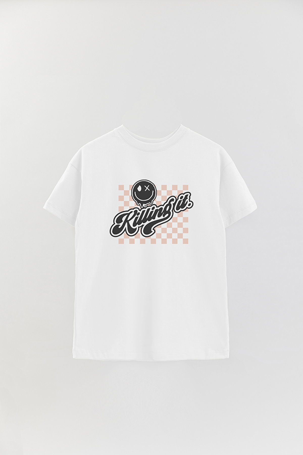 REMERA OVER ESTAMPADA LV5 KILLING IT