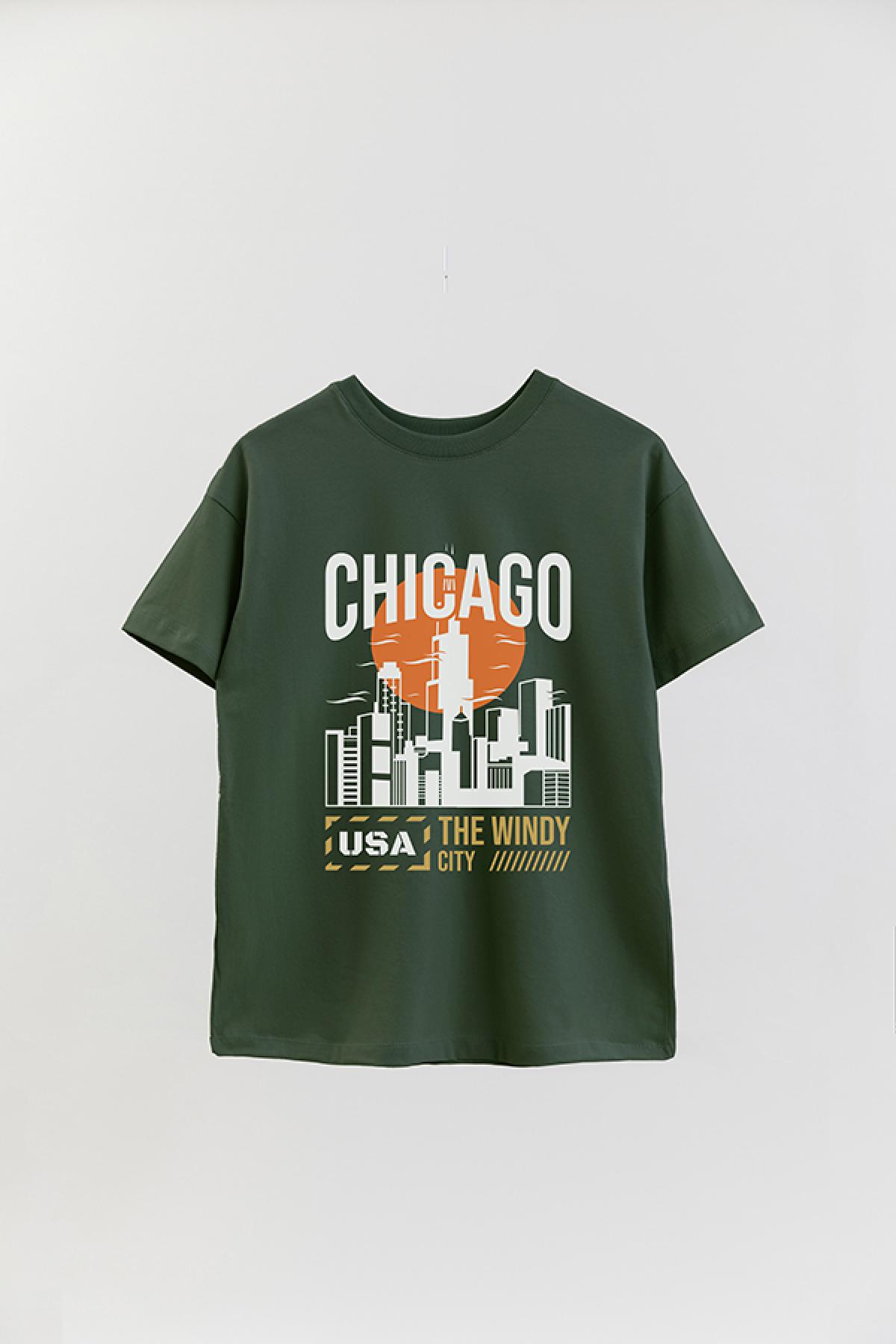REMERA OVER ESTAMPADA CT CHICAGO