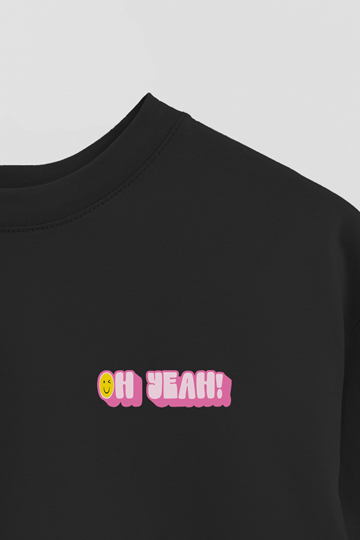 REMERA OVER ESTAMPADA LV2 OH YEAH