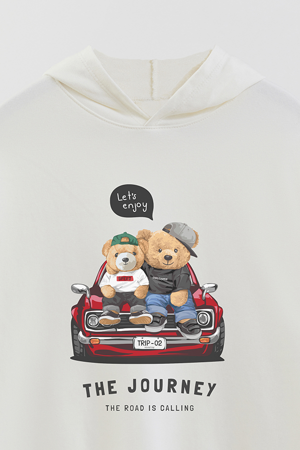 HOODIE RUSTICO BOY TEDDY THE JOURNEY