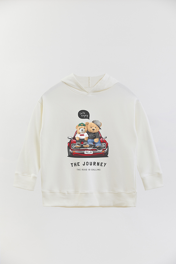 HOODIE RUSTICO BOY TEDDY THE JOURNEY