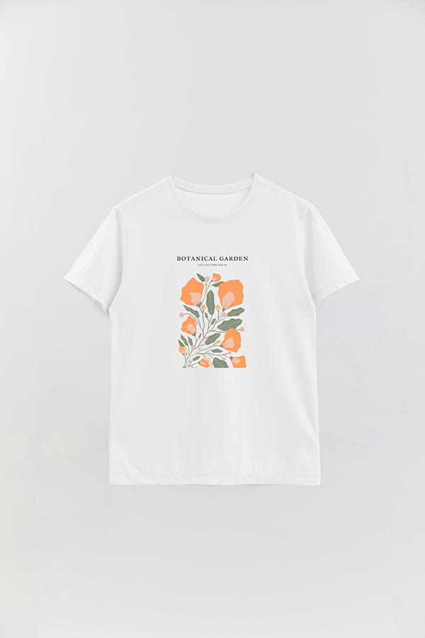 REMERA BASICA ESTAMPADA GARDEN 54