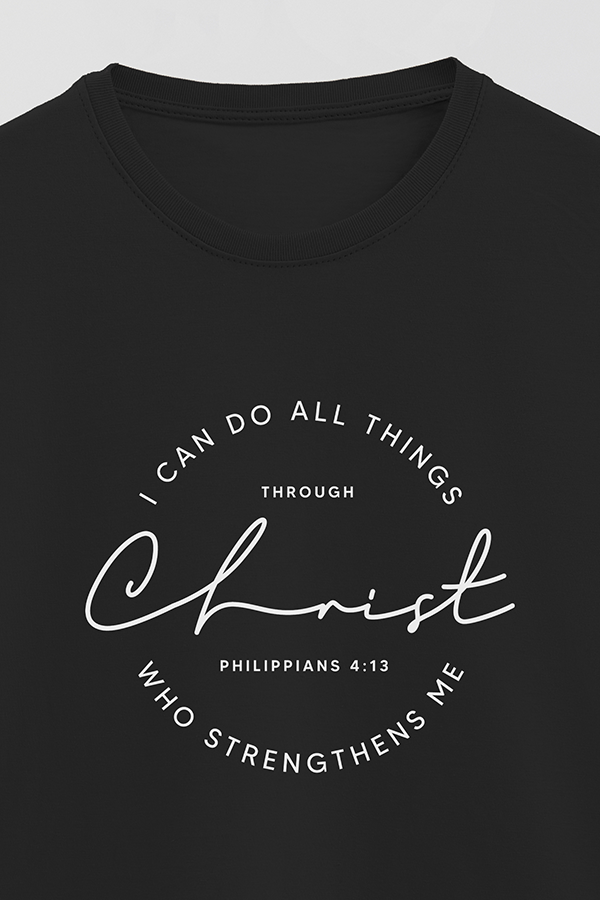 REMERA OVER ESTAMPADA UNISEX MNM I CAN DO ALL THINGS
