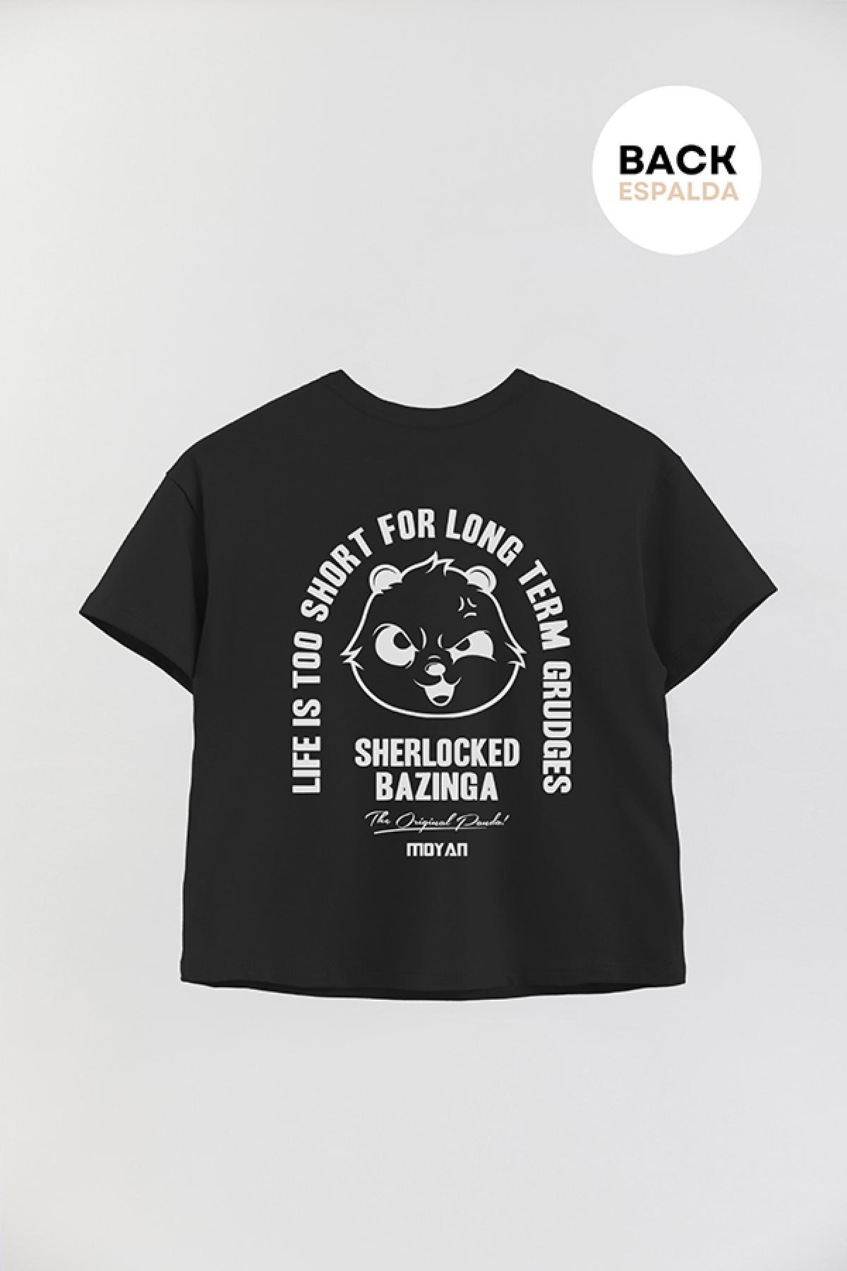 REMERA BOY OVER URBAN SHERLOCKER BAZINGA