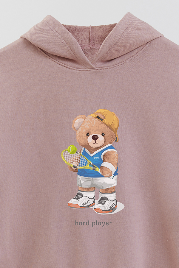 HOODIE RUSTICO KIDS TEDDY HARD PLAYER