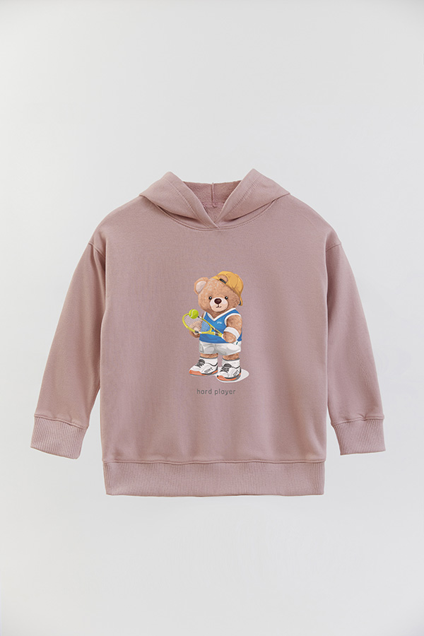 HOODIE RUSTICO KIDS TEDDY HARD PLAYER
