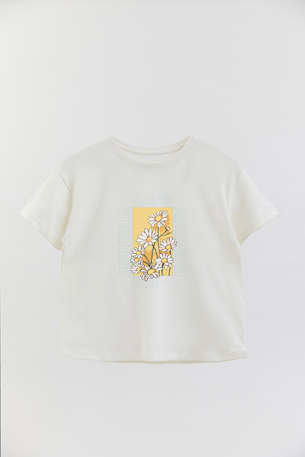 REMERA GIRL OVER BEAUTIFUL DAY
