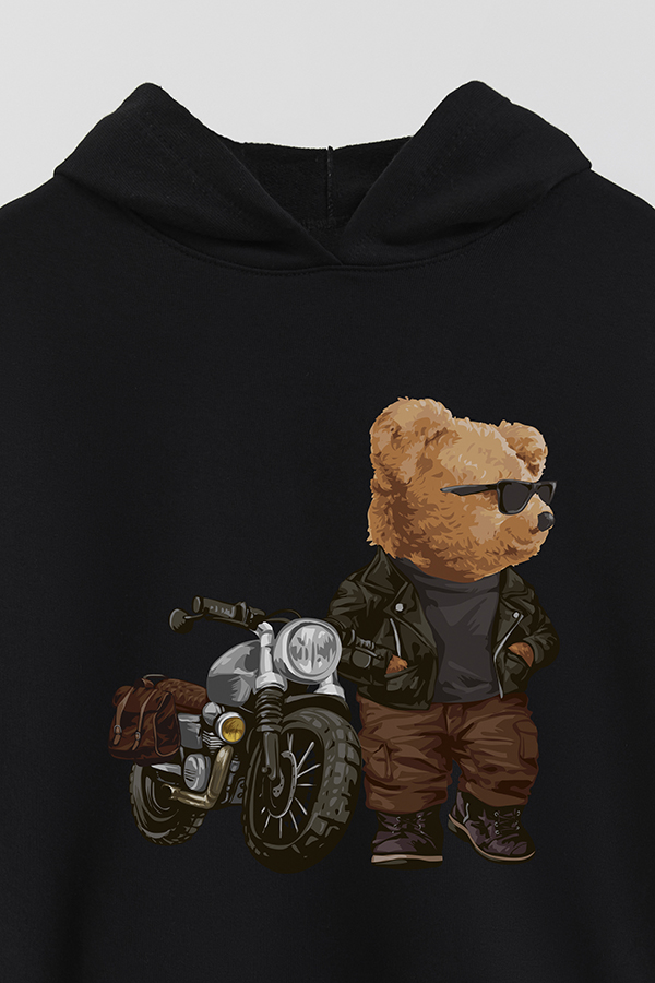 HOODIE RUSTICO KID TEDDY BROWN