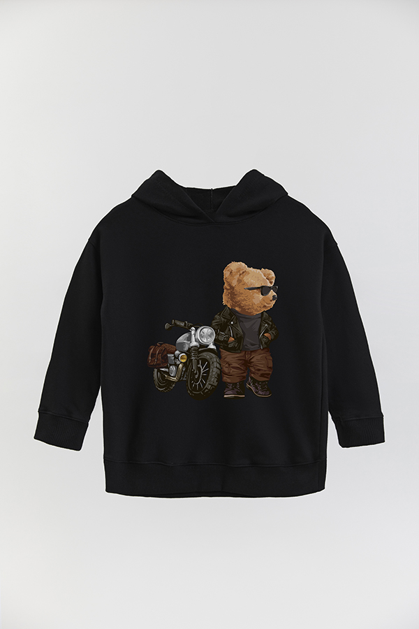 HOODIE RUSTICO KID TEDDY BROWN