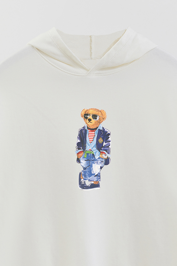 HOODIE RUSTICO KID BEAR STANDING