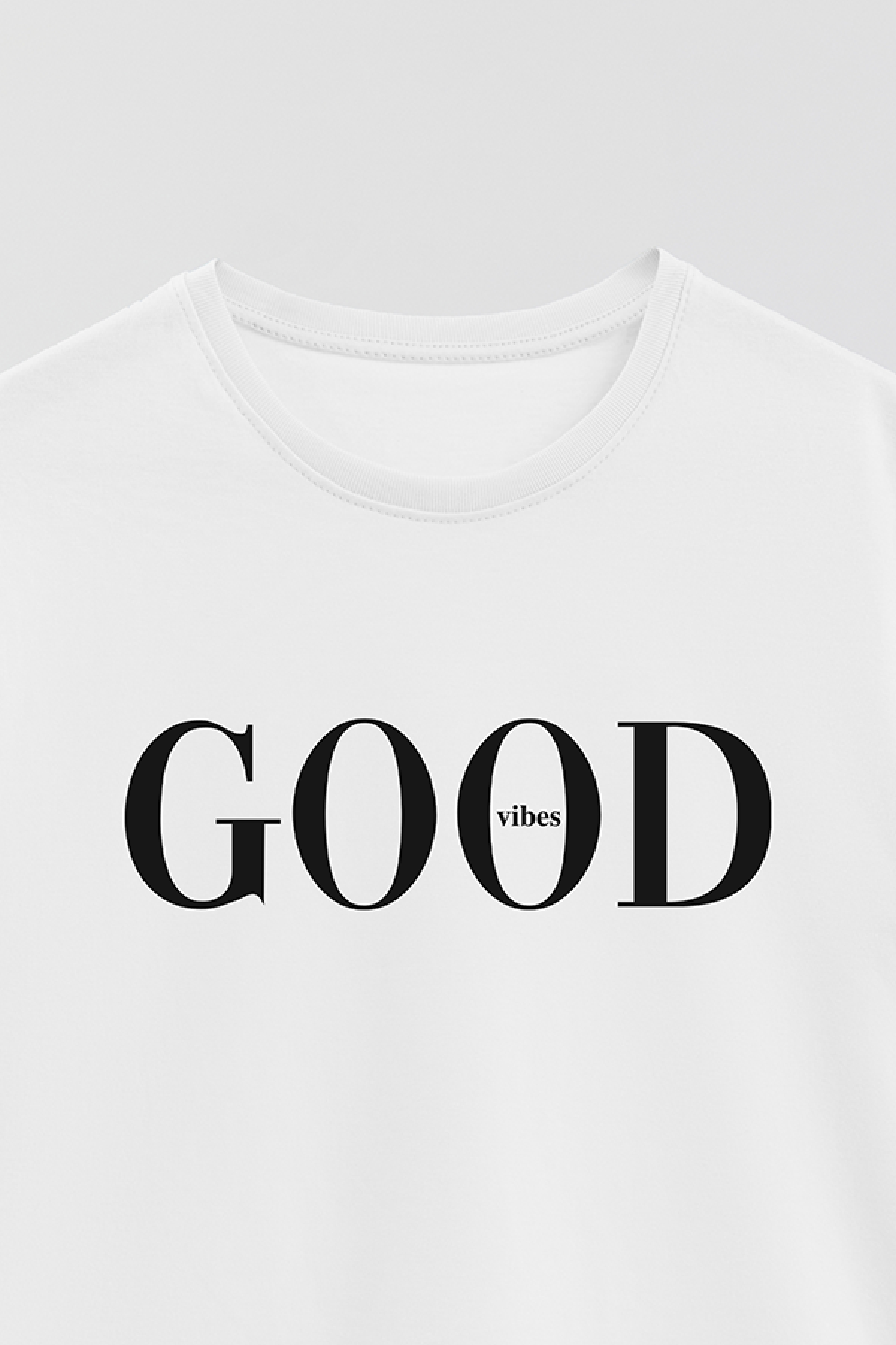REMERA BASICA ESTAMPADA WCV GOOD VIBES