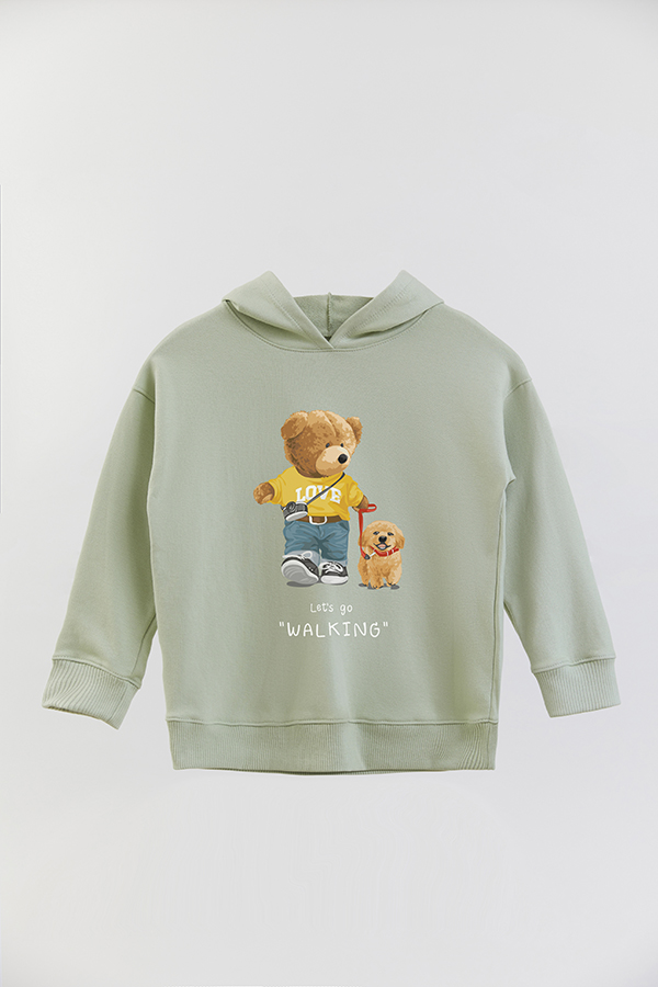 HOODIE RUSTICO KID TEDDY WALKING