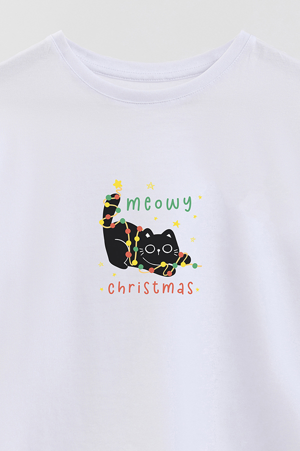 REMERA GIRL OVER JINGLE CAT 25