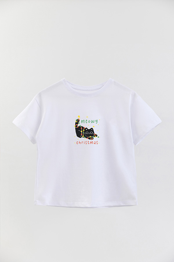 REMERA GIRL OVER JINGLE CAT 25