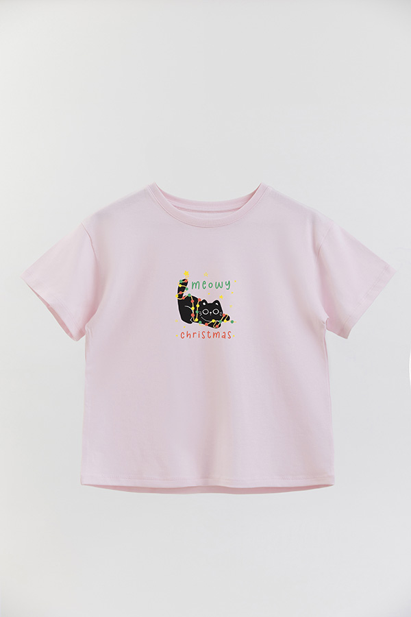 REMERA GIRL OVER JINGLE CAT 25