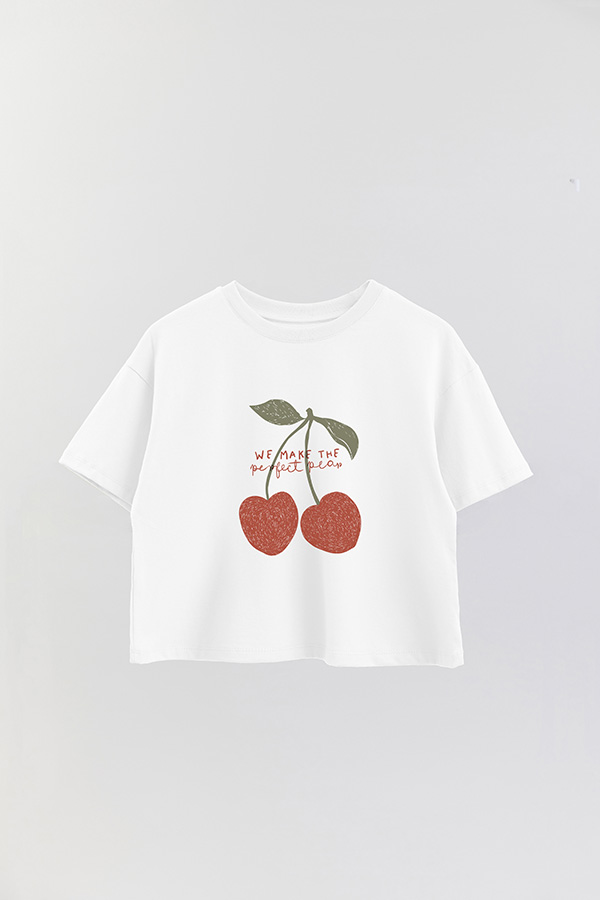 REMERA CROP ESTAMPADA FRSP WE MAKE