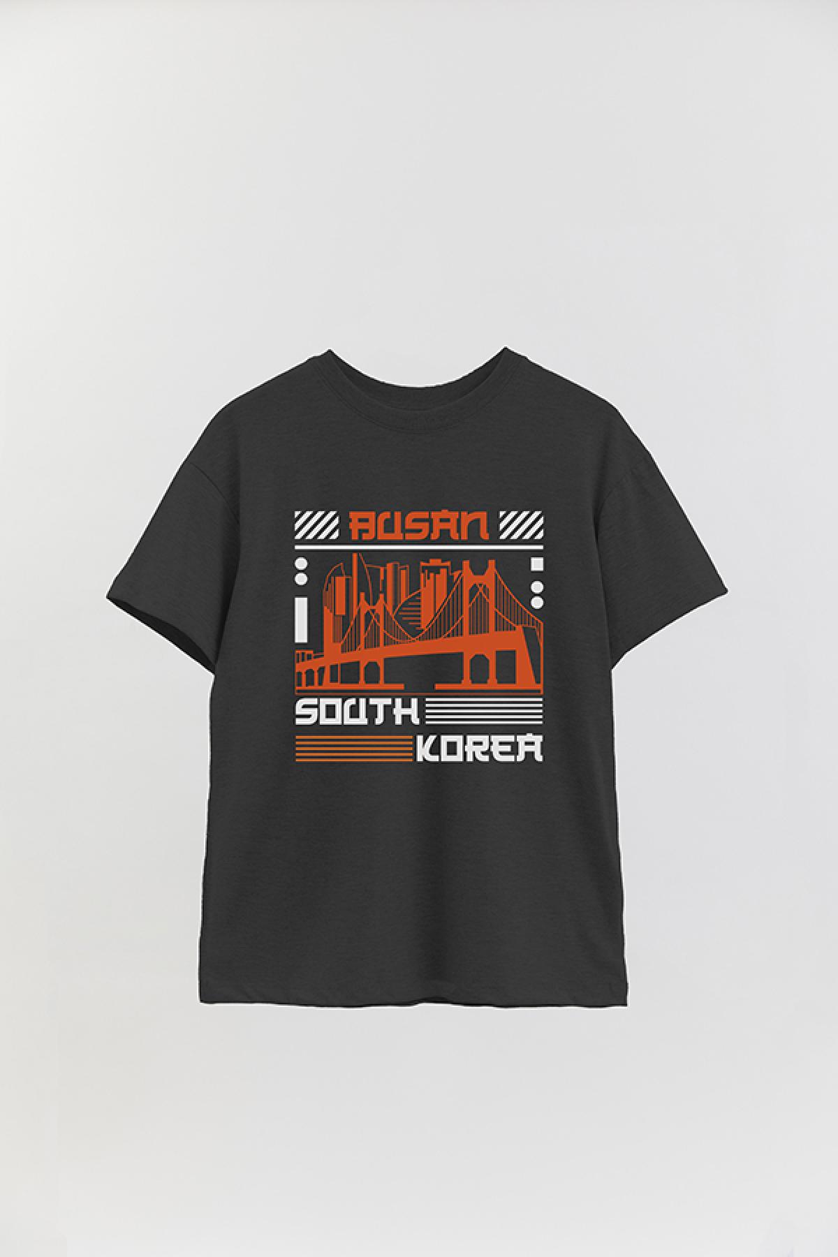 REMERA OVER ESTAMPADA CT BUSAN