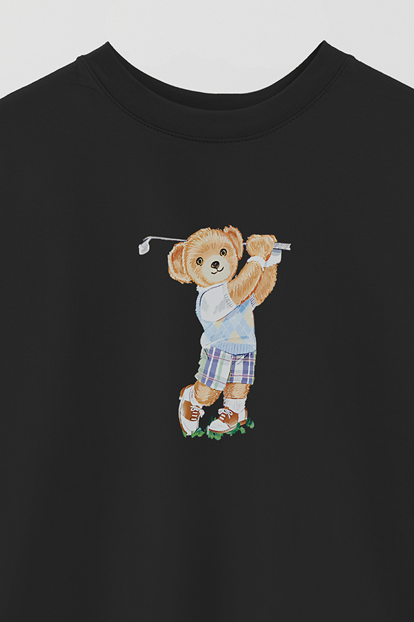 REMERA OVER ESTAMPADA UNISEX BEAR YOUNG GOLFER