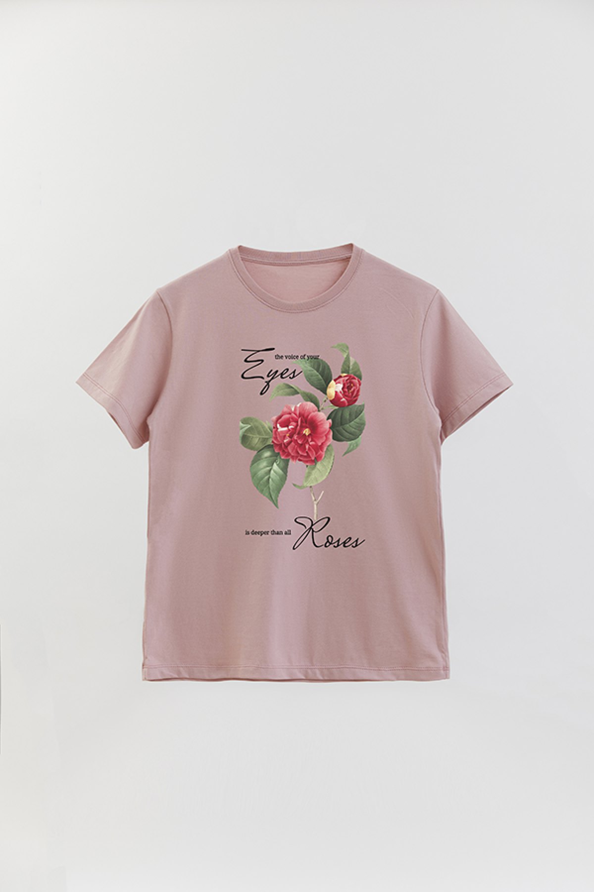 REMERA BASICA ESTAMPADA FLO3 THE VOICE OF YOUR EYES