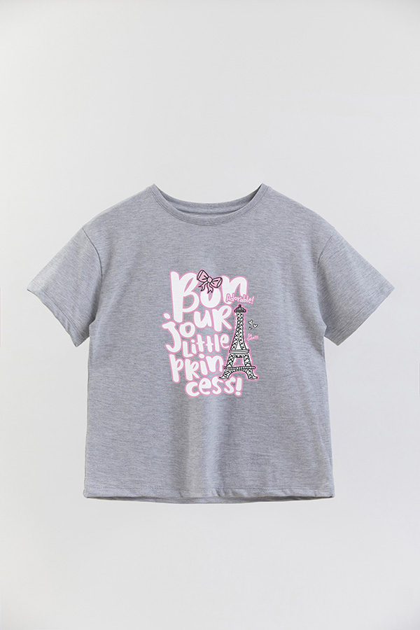 REMERA GIRL OVER BONJOUR