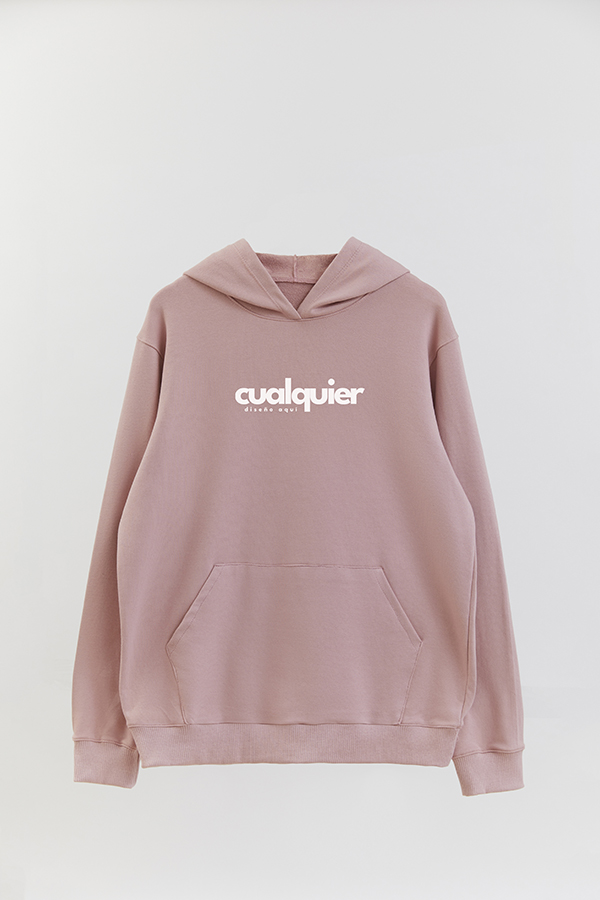 HOODIE RÚSTICO CON LOGO