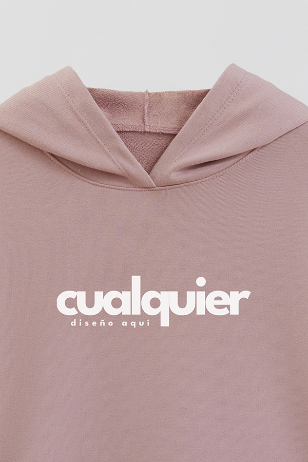 HOODIE RÚSTICO CON LOGO