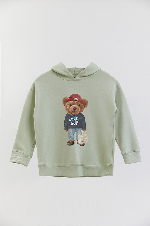 HOODIE RUSTICO BOY TEDDY LUCKY GUY