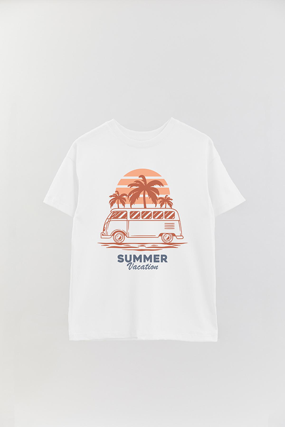 REMERA OVER ESTAMPADA SM SUMMER VACATION
