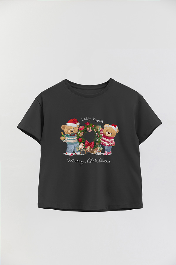 REMERA GIRL OVER TEDDY XMAS 13