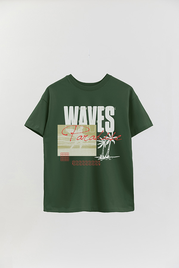 REMERA OVER ESTAMPADA PH WAVES