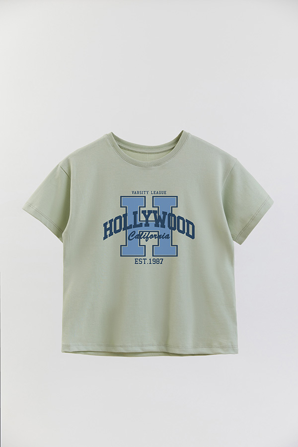 REMERA GIRL OVER HOLLYWOOD