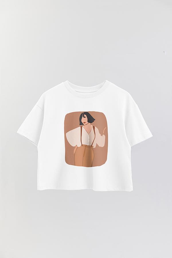 REMERA CROP ESTAMPADA ART 30