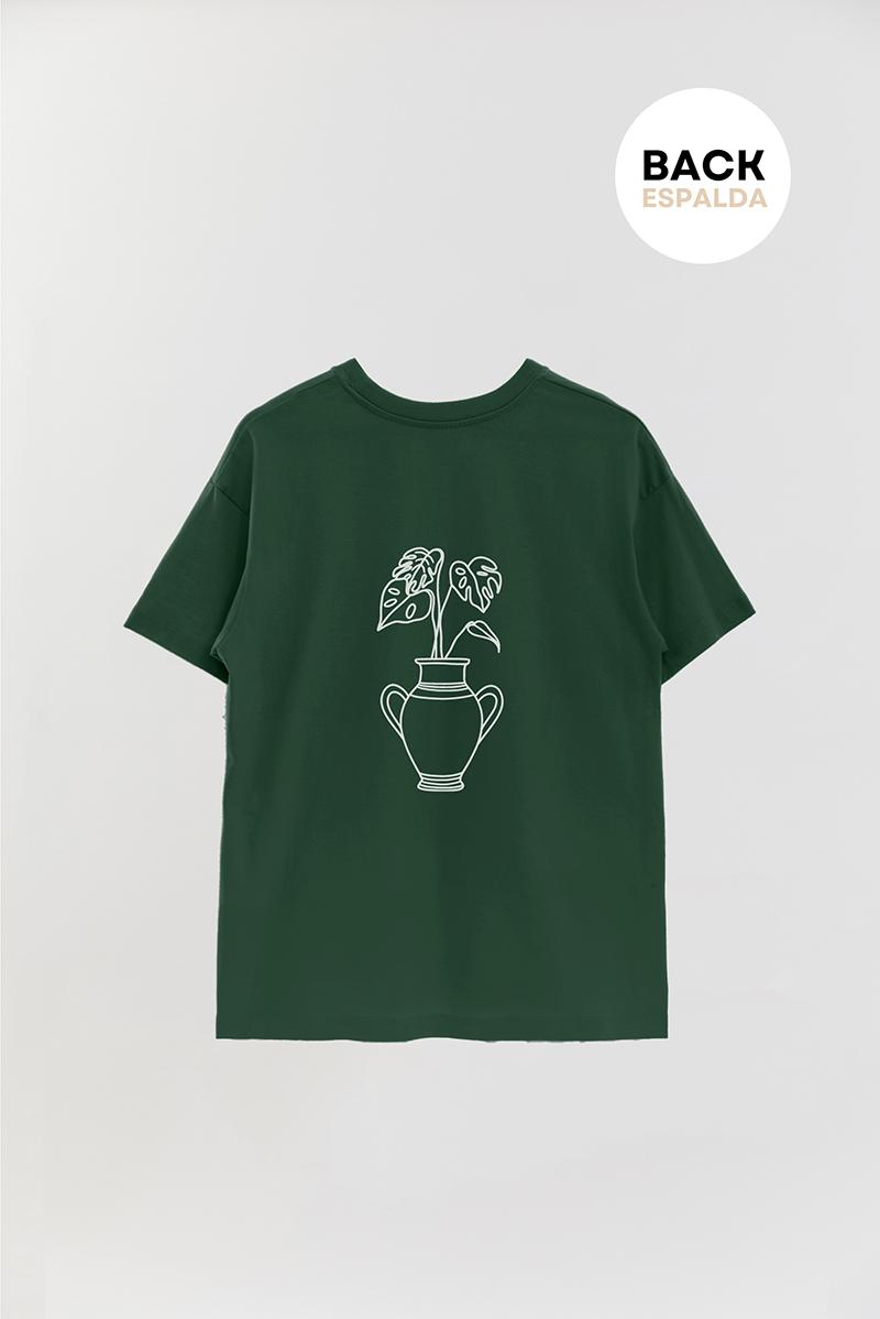 REMERA OVER ESTAMPADA UNISEX BOTANIC 3