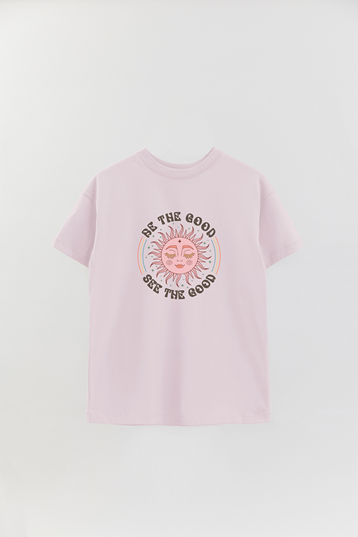 REMERA OVER ESTAMPADA BH BE THE GOOD
