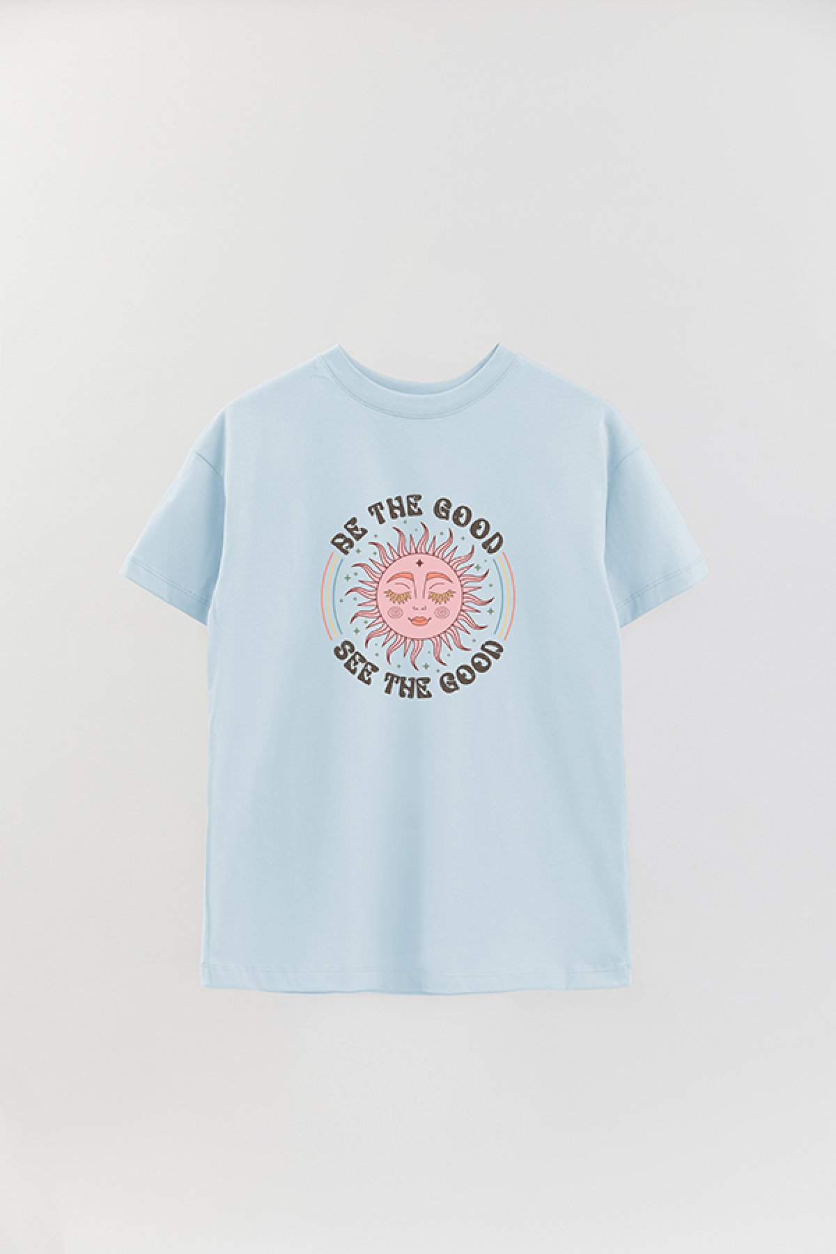 REMERA OVER ESTAMPADA BH BE THE GOOD