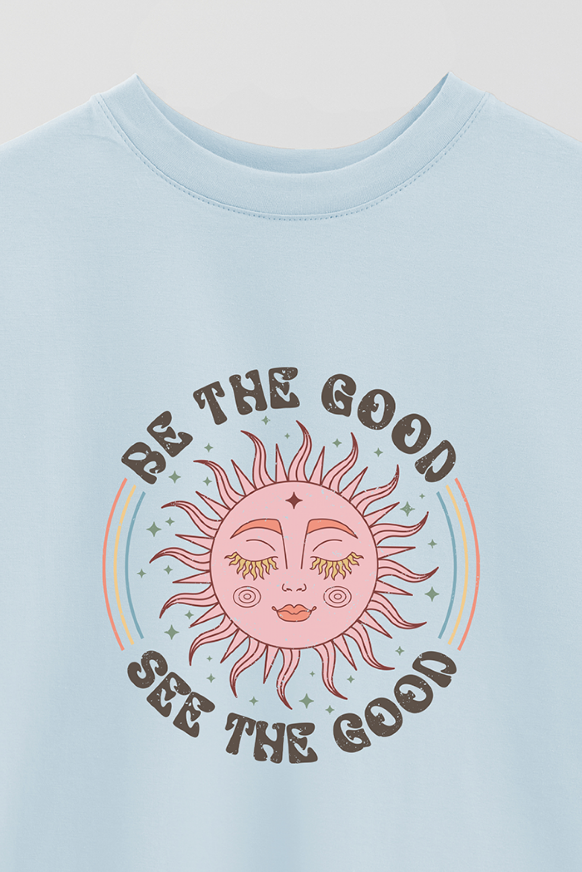 REMERA OVER ESTAMPADA BH BE THE GOOD
