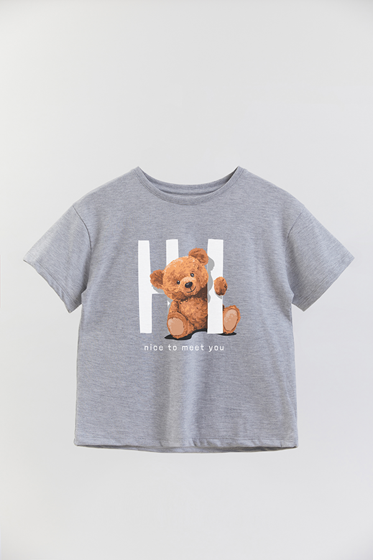 REMERA BOY OVER TEDDY HI