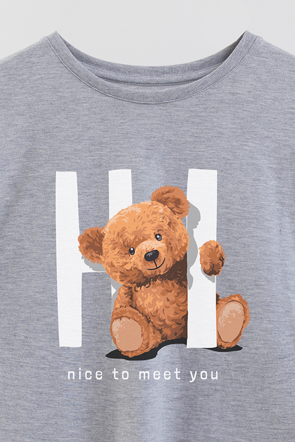 REMERA BOY OVER TEDDY HI