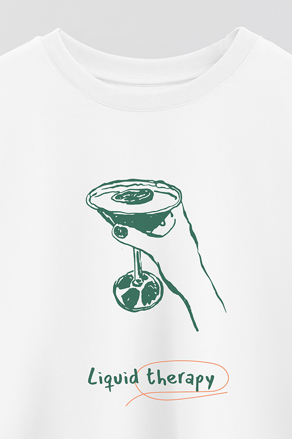 REMERA CROP ESTAMPADA ITALY LIQUID THERAPY
